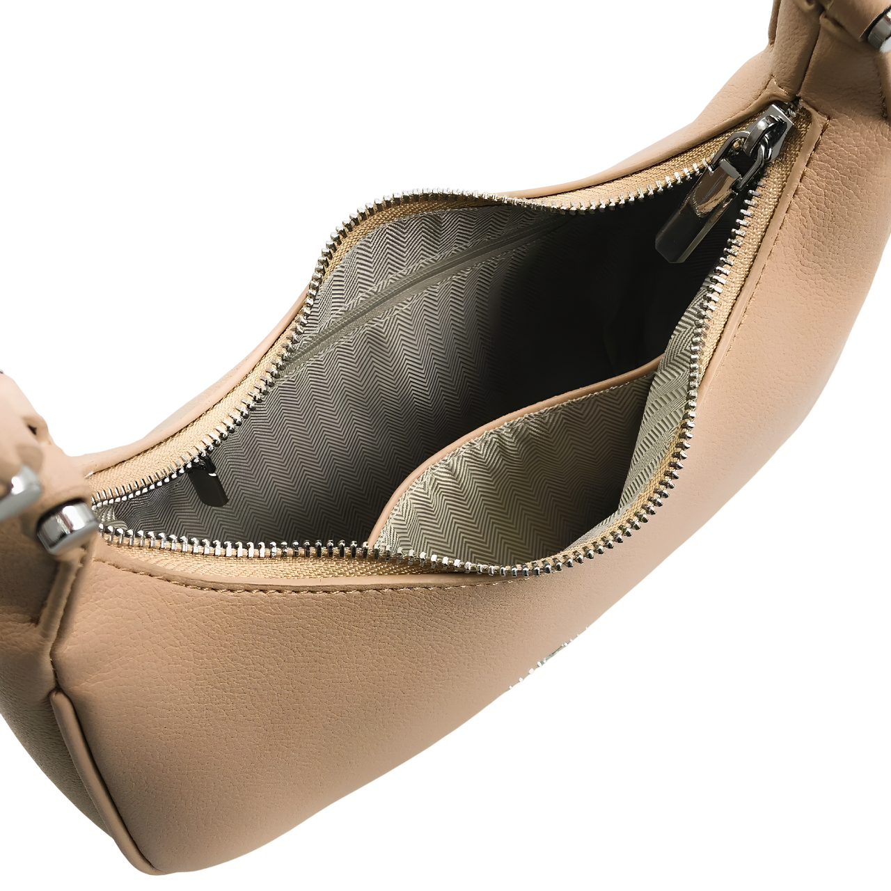 Жіноча сумка Alex&Mia з одним відділенням на блискавці Бежевий (CD-9128) - фото 7 Жіноча сумка Alex&Mia з одним відділенням на блискавці Бежевий (CD-9128) - фото 7