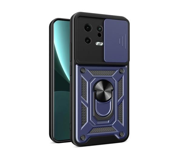 Чехол накладка Ricco Camera Sliding для Xiaomi 13 Синий