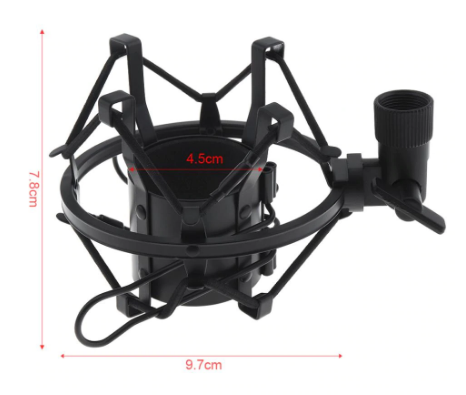 Павук утримувач для мікрофона Folem Чорний - фото 4 Павук утримувач для мікрофона Folem Чорний - фото 4