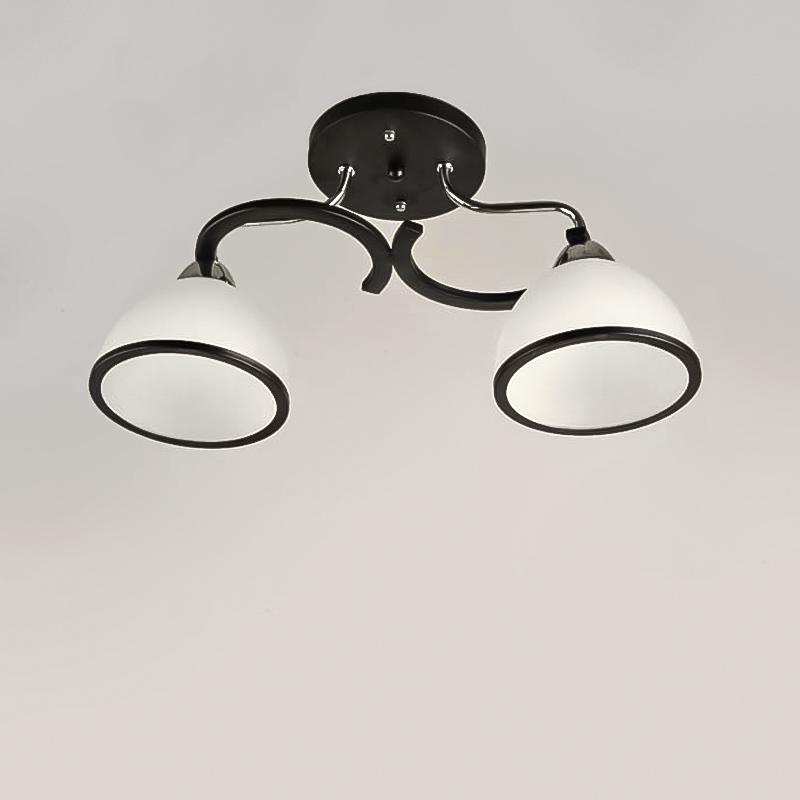 Люстра потолочная Light House SRS-16058/2 на две лампы Черный