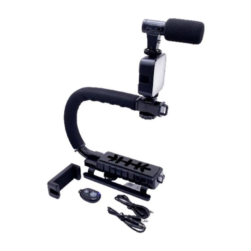 Набір Тримач для смартфона/Студійне світло/Мікрофон/Пульт - фото 14