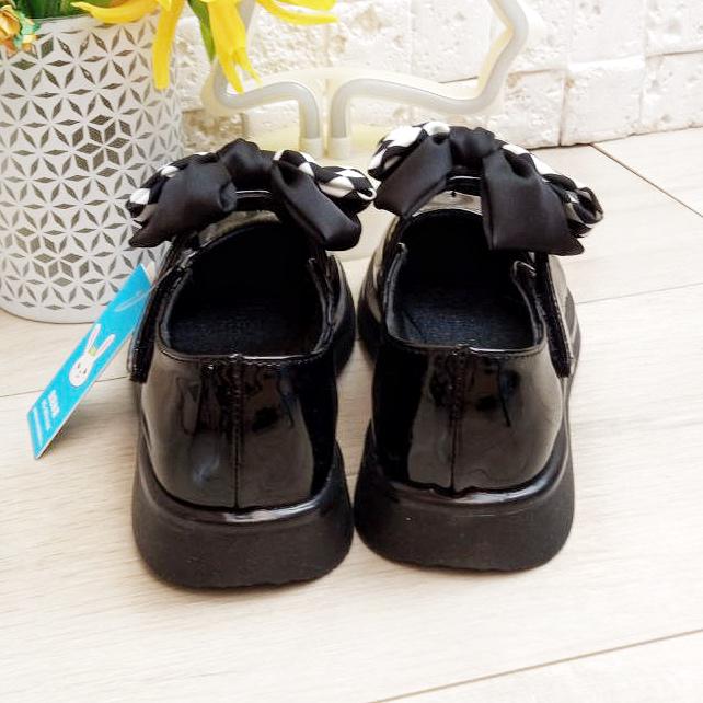 Туфли лаковые Violeta 34 21 см Черный (113302) - фото 3