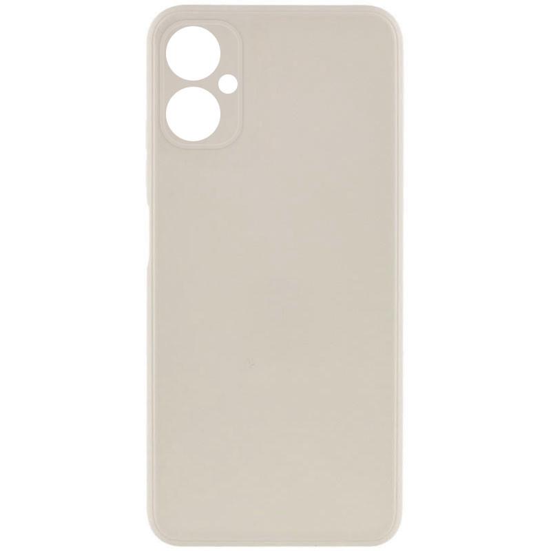 Противоударный силиконовый чехол Candy Full Camera для TECNO Spark 9 Pro (KH7n) Бежевый