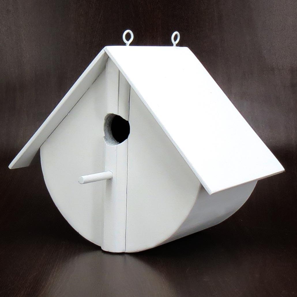 Шпаківня садова з дерева Свердильник Зефір (СКВ-001420) Шпаківня садова з дерева Свердильник Зефір (СКВ-001420)