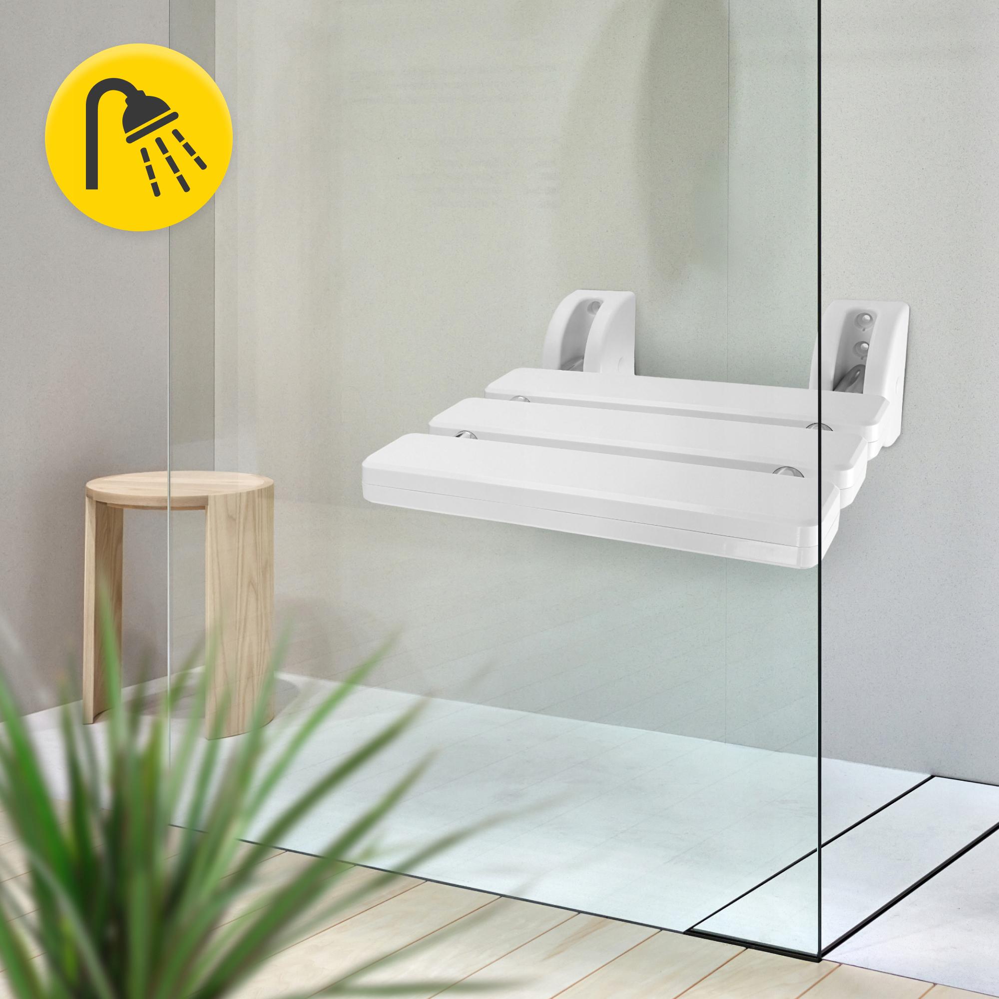 Сидение для ванны и душа 4fizjo откидное до 100 кг White (P-5905973406529) - фото 9