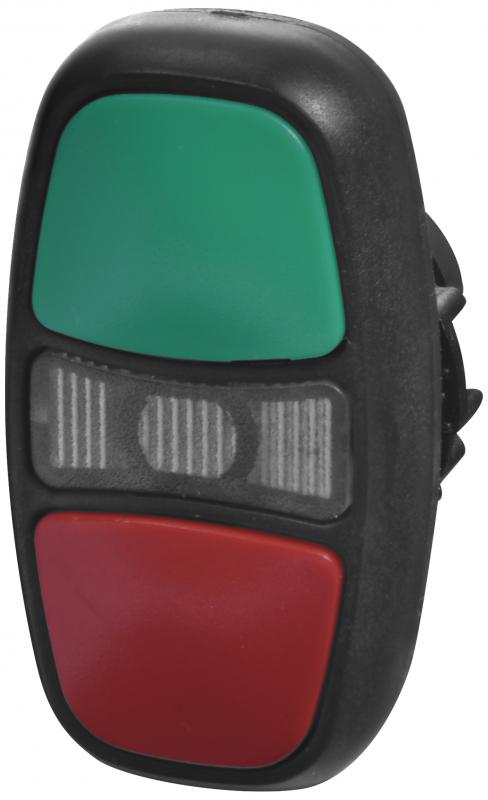 Кнопка управления ETI NSE-PB2I/RG IO с подсветкой 22 мм Зеленый/Красный (4774072)