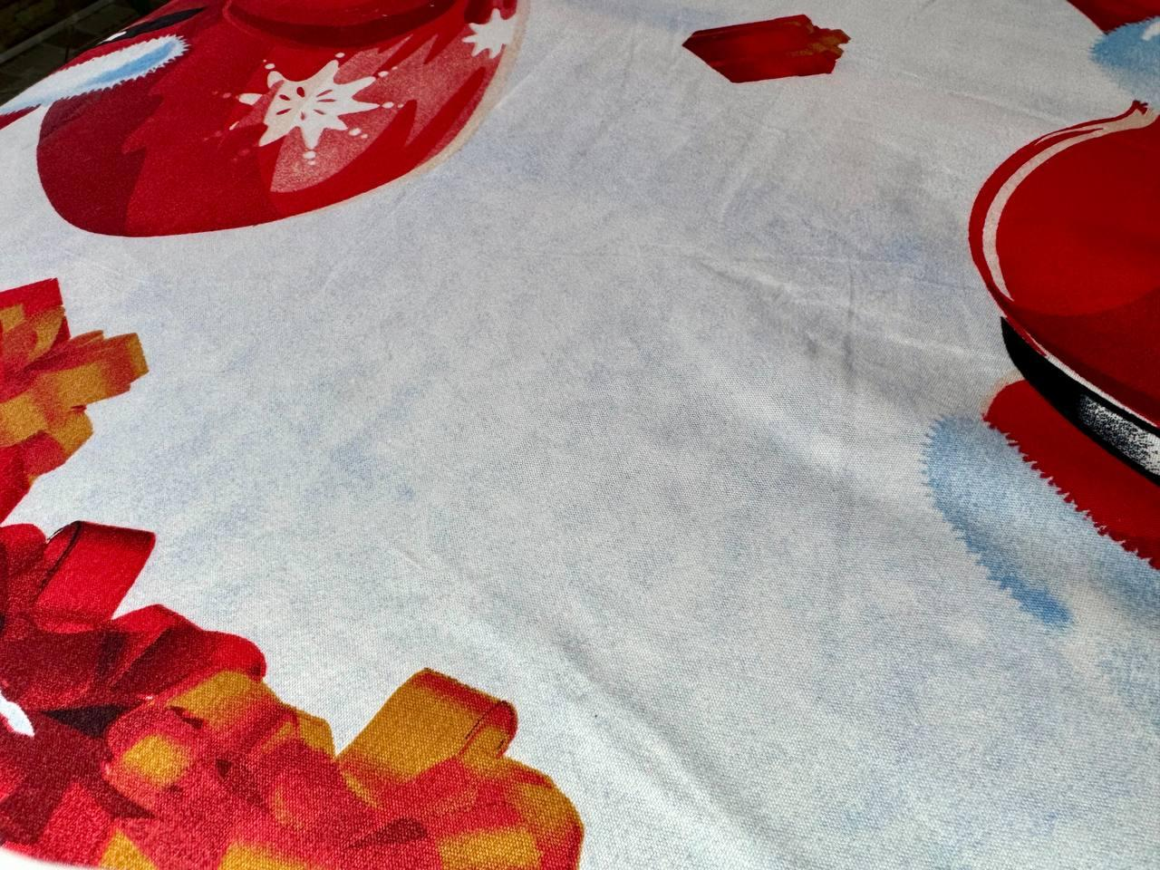 Простынь на резинке Новогодняя из сатина 180х200 см (S-NY-3/WP/x180) - фото 3 Простынь на резинке Новогодняя из сатина 180х200 см (S-NY-3/WP/x180) - фото 3