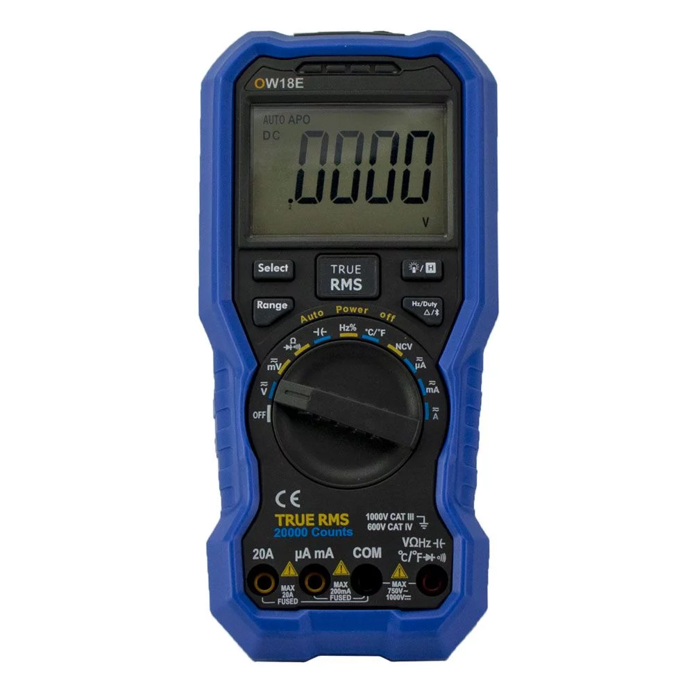 Мультиметр цифровой Bluetooth OWON OW18E (21-31-12-1364)