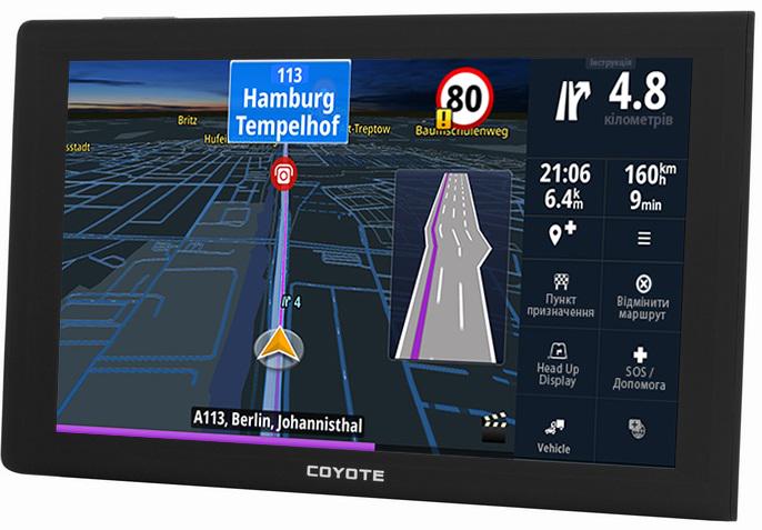 GPS навигатор с видеорегистратором Coyote 1090 Maximus PRO Ram 1 Gb ROM 16 Gb для грузовиков с камерой заднего вида - фото 14 GPS навигатор с видеорегистратором Coyote 1090 Maximus PRO Ram 1 Gb ROM 16 Gb для грузовиков с камерой заднего вида - фото 14