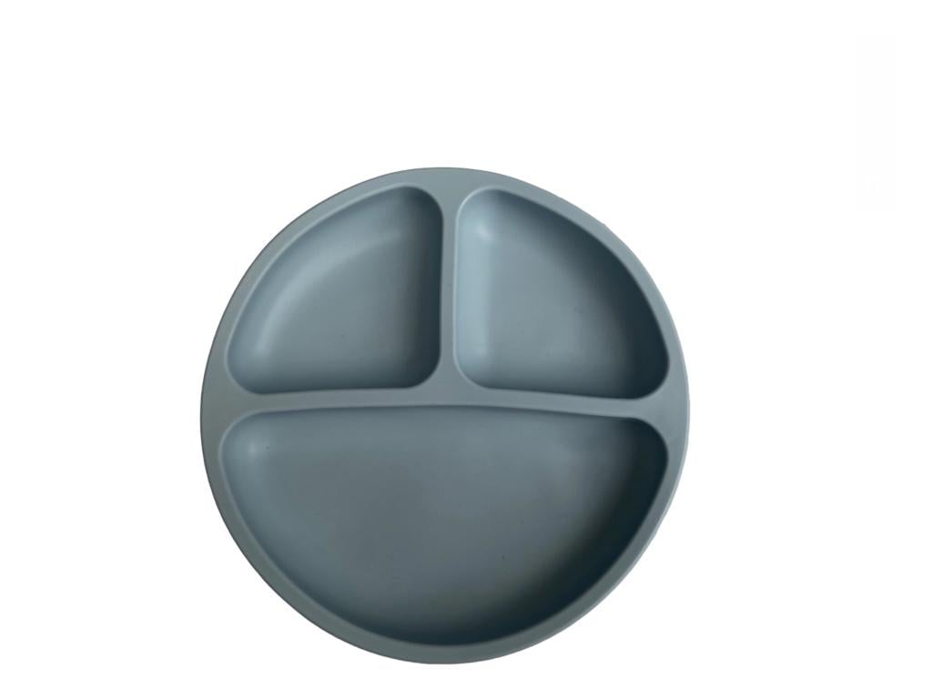 Набор посуды детский силиконовый 12 пр. Синий (11155976) - фото 3 Набор посуды детский силиконовый 12 пр. Синий (11155976) - фото 3