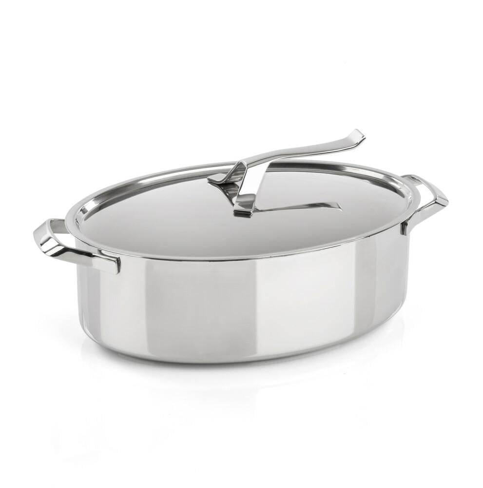 Кастрюля овальная с крышкой Barazzoni My Pot 160017000 5,5 л 32 см Кастрюля овальная с крышкой Barazzoni My Pot 160017000 5,5 л 32 см