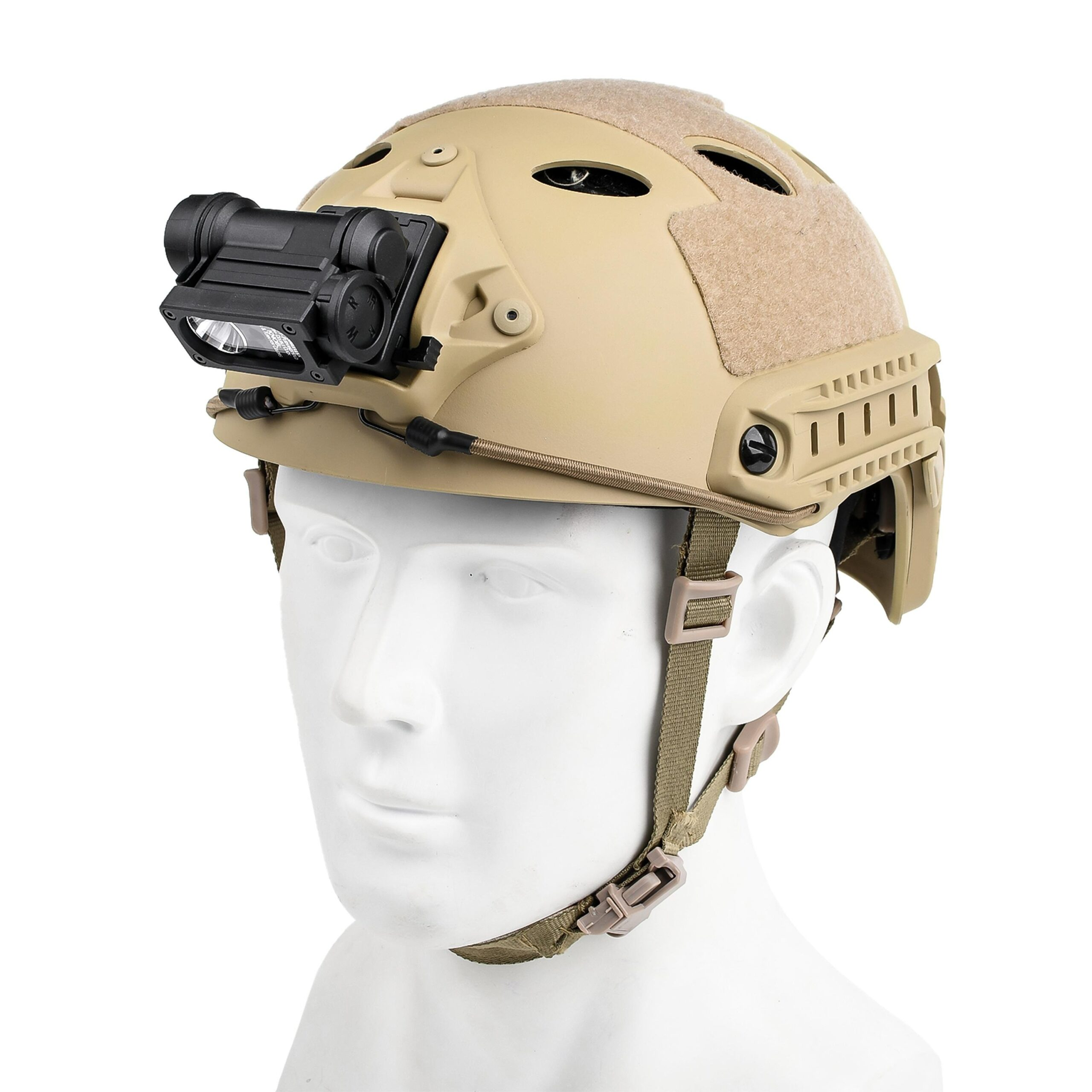 Фонарь на шлем Howard's Armory Sidewinder MPLS Compact II Черный (HA-4LED-Compact-MPLS-Blk) - фото 2