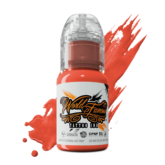 Тату краска World Famous Bora Bora Peach 15 мл
