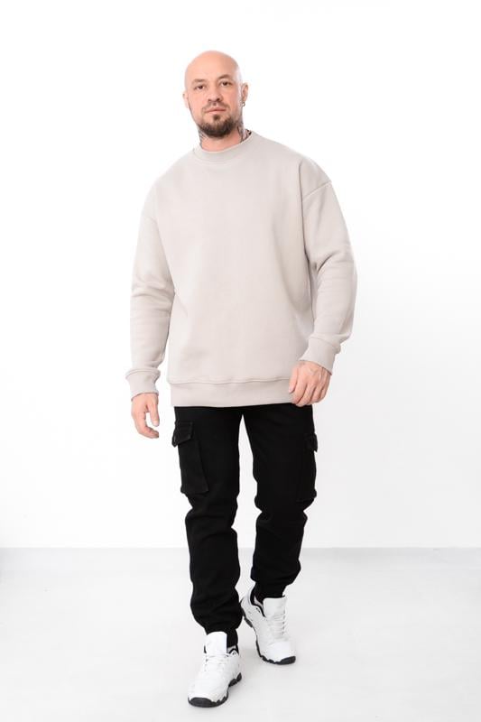 Джинси зимові чоловічі на флісі карго plus size Носи Своє р. 36 Чорний (17225)