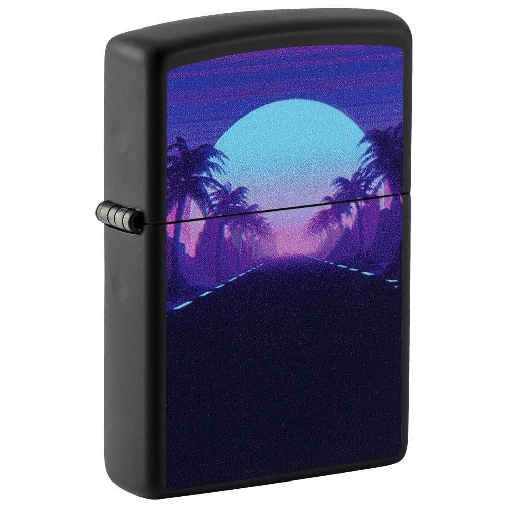 Зажигалка ZIPPO 218 Sunset Black Light Design 49809