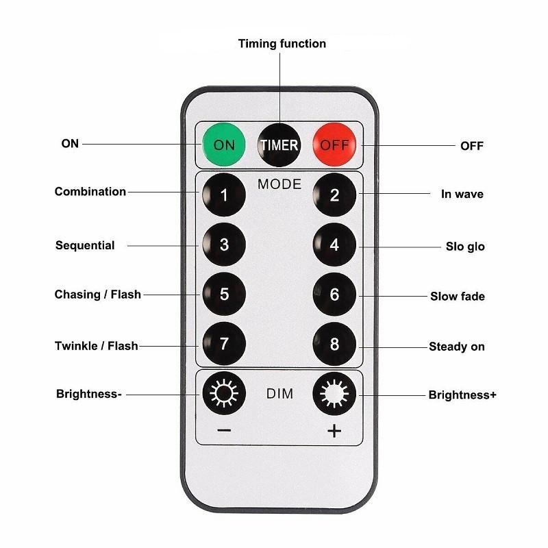 Світлодіодна гірлянда штора Бахрома 3x3 м 300 Led 220 В G пульт ДК Зелений - фото 7 Світлодіодна гірлянда штора Бахрома 3x3 м 300 Led 220 В G пульт ДК Зелений - фото 7