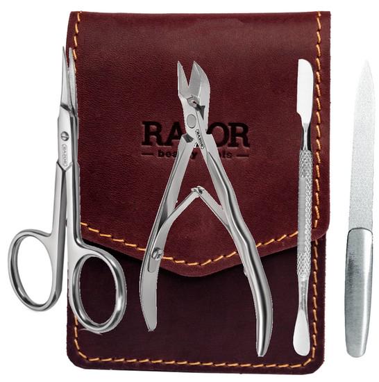 Маникюрный набор Razor Бордовый (MN-03) - фото 2 Маникюрный набор Razor Бордовый (MN-03) - фото 2