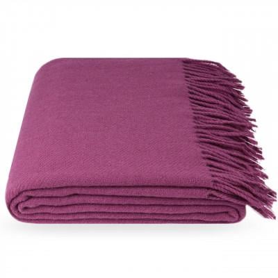 Плед руно 140х200 см Светло-фиолетовый - фото 1 Плед руно 140х200 см Светло-фиолетовый - фото 1