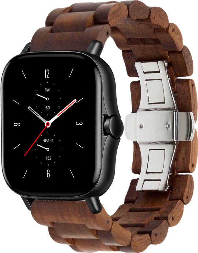 Ремешок деревянный WoodLock для Amazfit GTS 2 Brown (28287-30) Ремешок деревянный WoodLock для Amazfit GTS 2 Brown (28287-30)