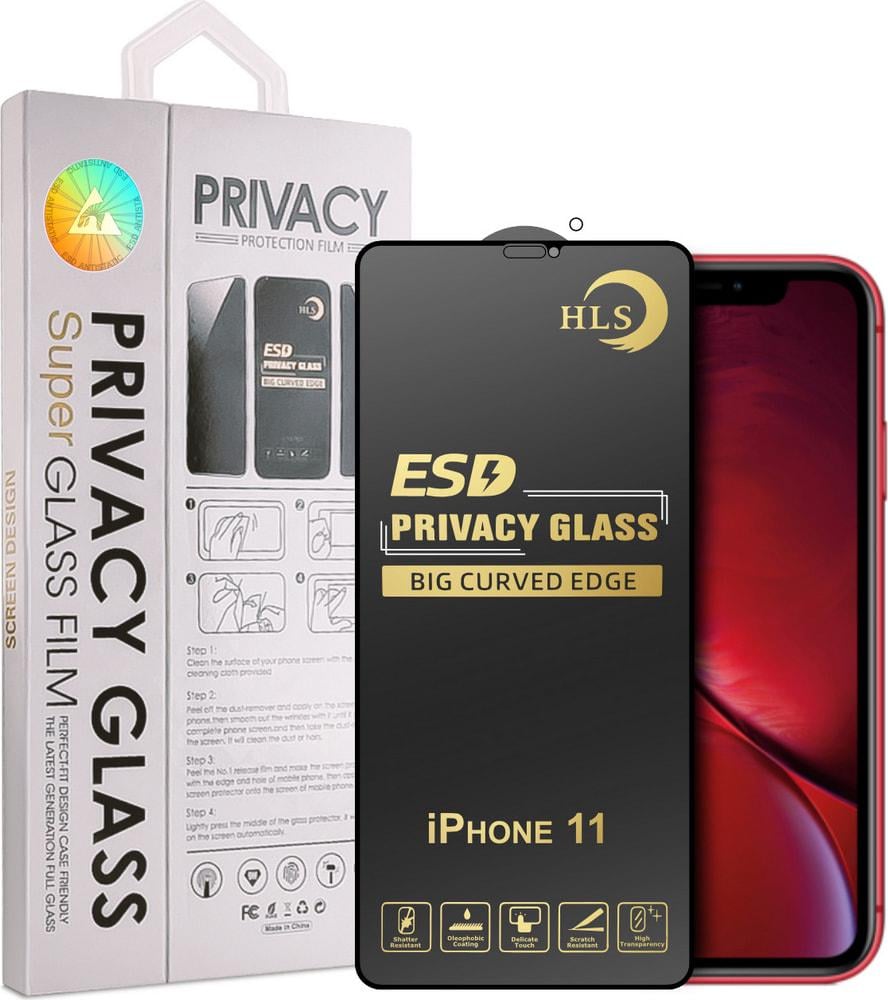 Защитное стекло Privacy iPhone XR (с фильтром конфиденциальности) (35011)