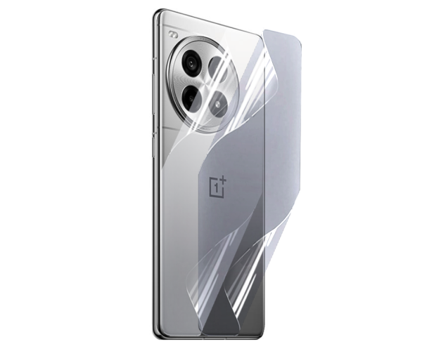 Протиударна гідрогелева плівка Hydrogel Film для Oneplus Ace 3 Pro на задню панель, Transparent