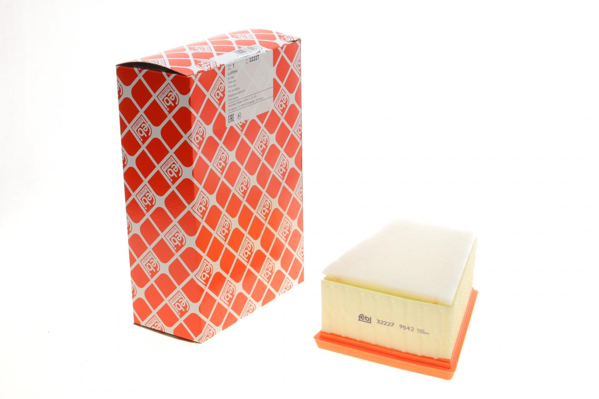 Фильтр воздушный FEBI BILSTEIN для Renault Megane 1,4i/Trafic 2,0i- (32227)