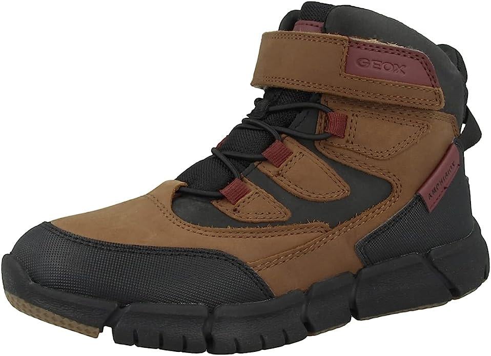 Ботинки демисезонные Geox Flexyper р. EUR 32 Lt Brown Dk Red (11547821)