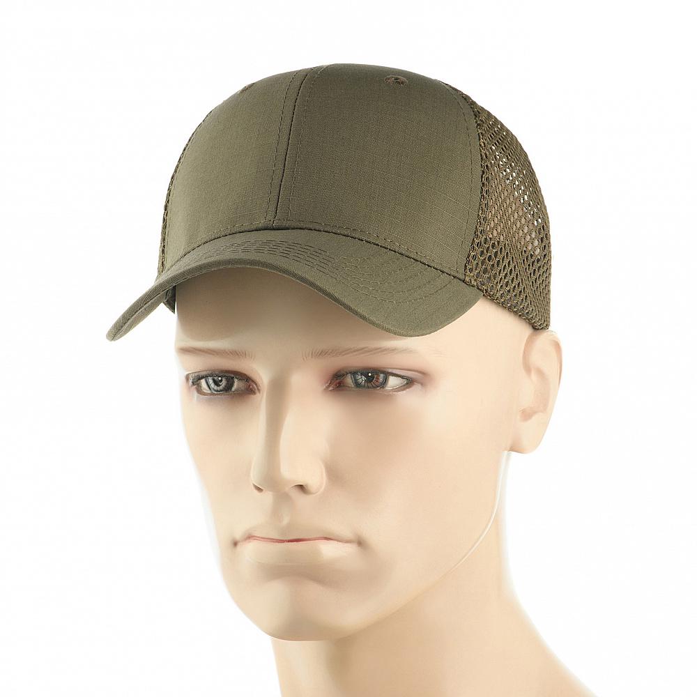 Бейсболка M-Tac Flex Rip-Stop Army із сіткою S/M Olive - фото 6