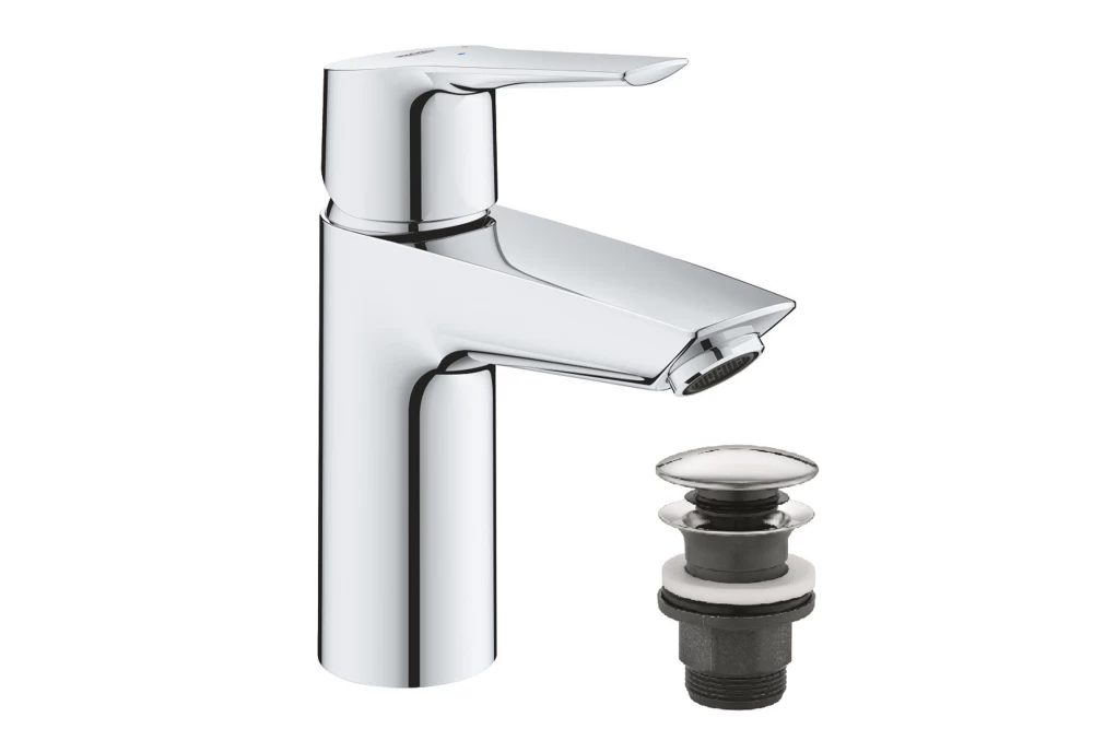 Смеситель для раковины Grohe QuickFix Start S-Size 23551002 с донным клапаном (374031)