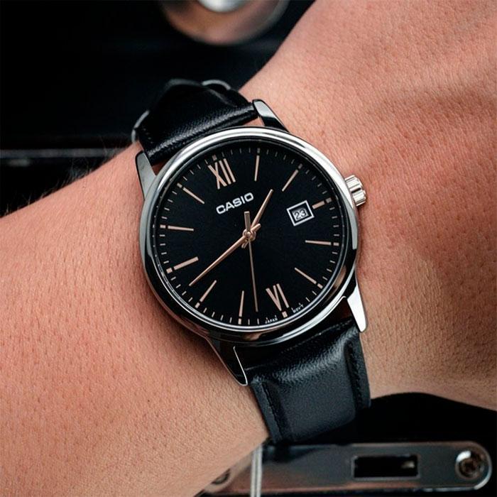Наручные часы мужские Casio MTP-V002L-1B3 Timeless Collection Черный (2824859609)