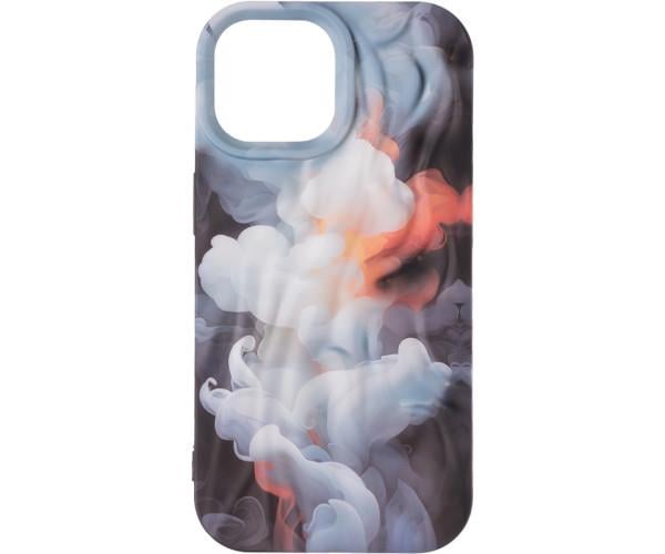 Чехол накладка Gelius Aquarelle Case для iPhone 15 Голубой
