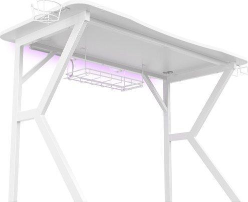 Стіл геймерський Genesis Holm 320 RGB White (352727) - фото 8