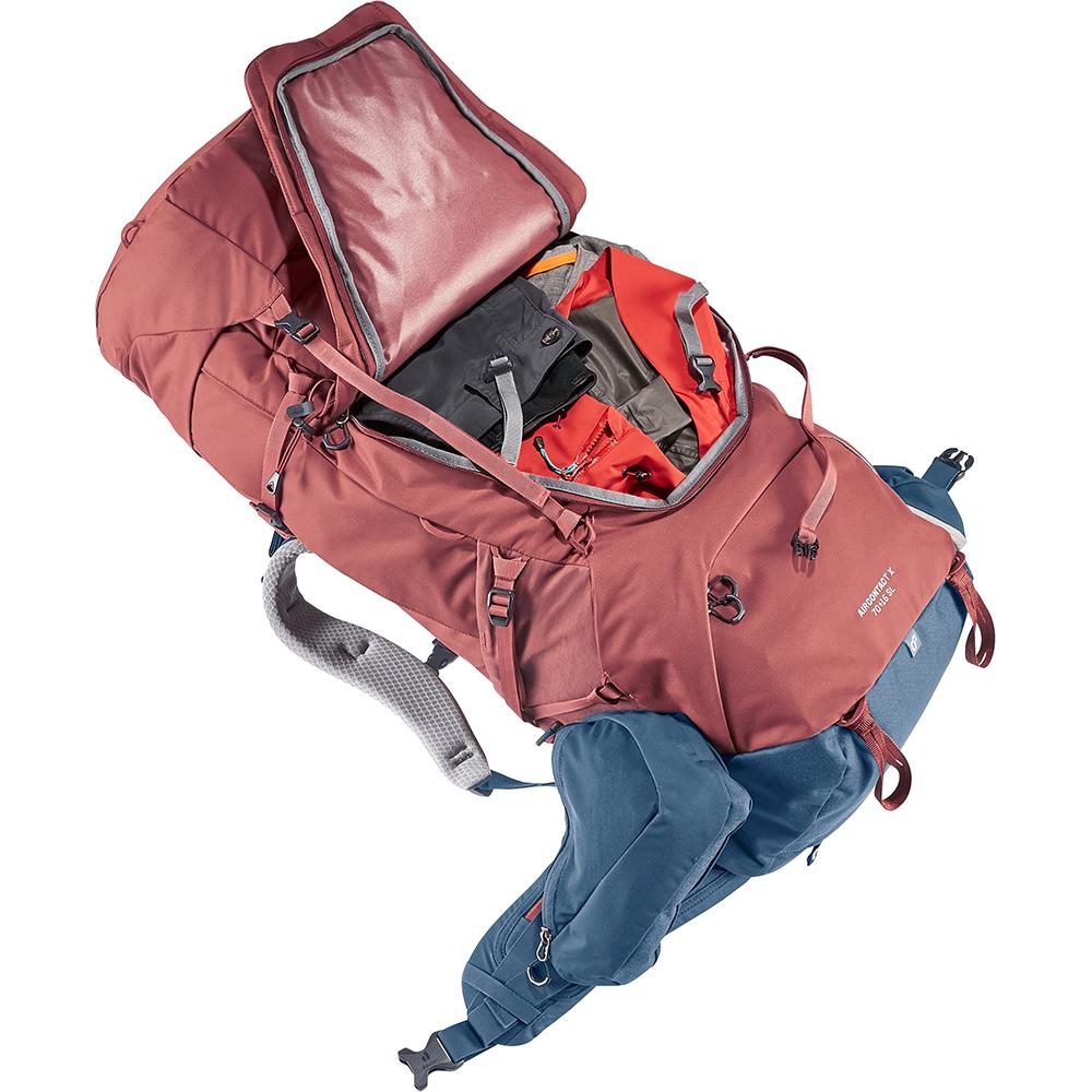 Рюкзак трекинговый Deuter Aircontact X 70+15 л (SL 3370322 5335) - фото 11