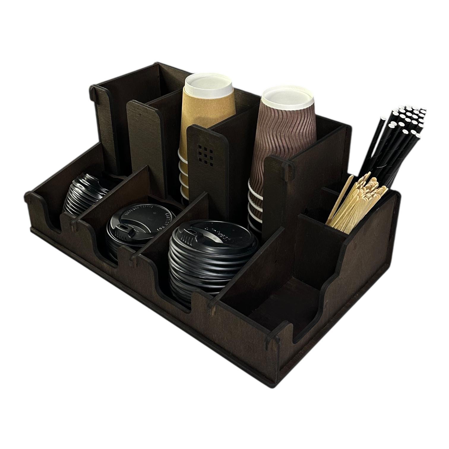 Органайзер кавовий дерев’яний Barista Plus 3X Палісандр (WN-005)