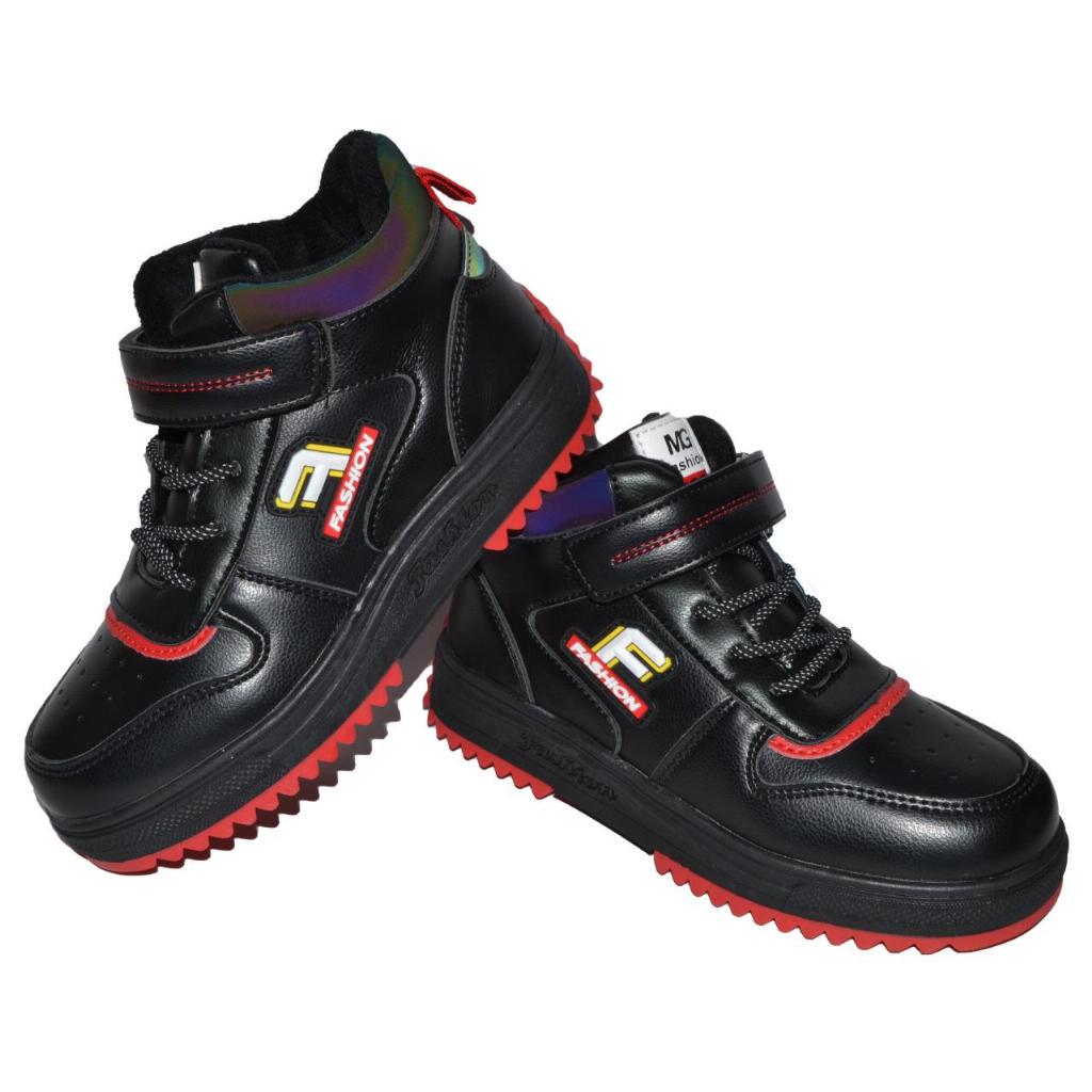 Ботинки демисезонные Y.TOP HY7005-6-16 р. 35 22,1 см Black - фото 3 Ботинки демисезонные Y.TOP HY7005-6-16 р. 35 22,1 см Black - фото 3