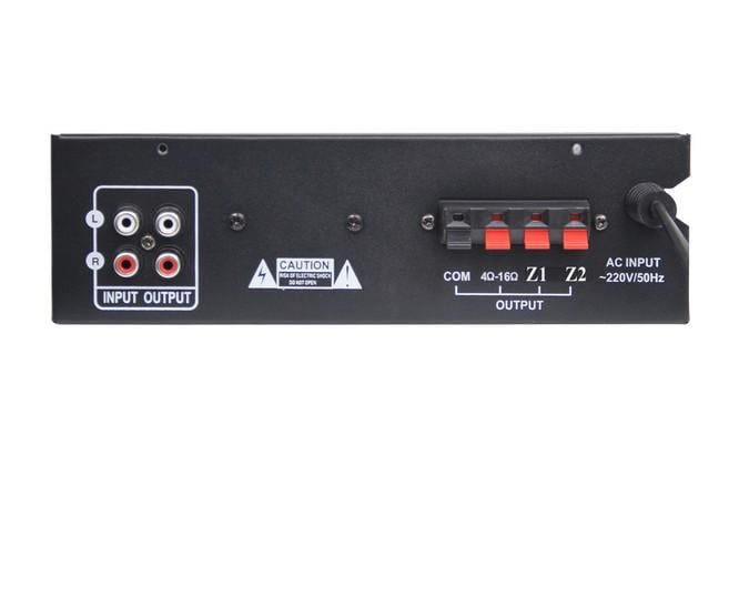 Підсилювач двозонний 2 ZONE60 MP3/FM/BT REMOTE 2 ZONE60 MP3/FM/BT REMOTE трансляційний цифровий - фото 2 Підсилювач двозонний 2 ZONE60 MP3/FM/BT REMOTE 2 ZONE60 MP3/FM/BT REMOTE трансляційний цифровий - фото 2