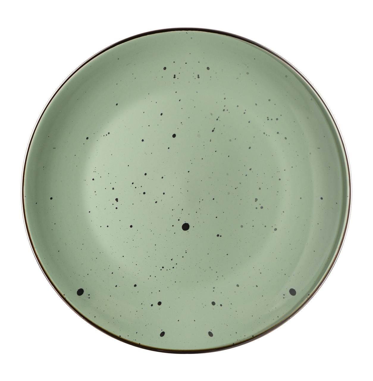 Тарелка обеденная Ardesto Bagheria Pastel 26 см Green (AR2926GGC)