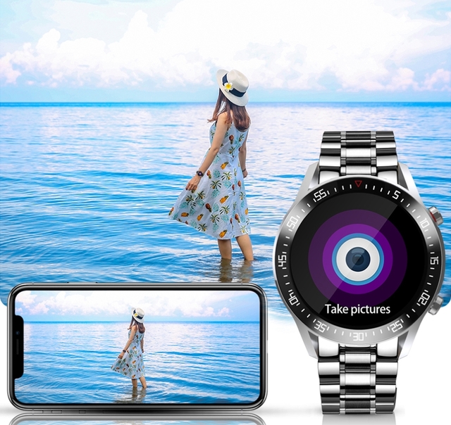 Смарт-годинник UWatch Terminator PRO Silver (5050) - фото 5 Смарт-годинник UWatch Terminator PRO Silver (5050) - фото 5