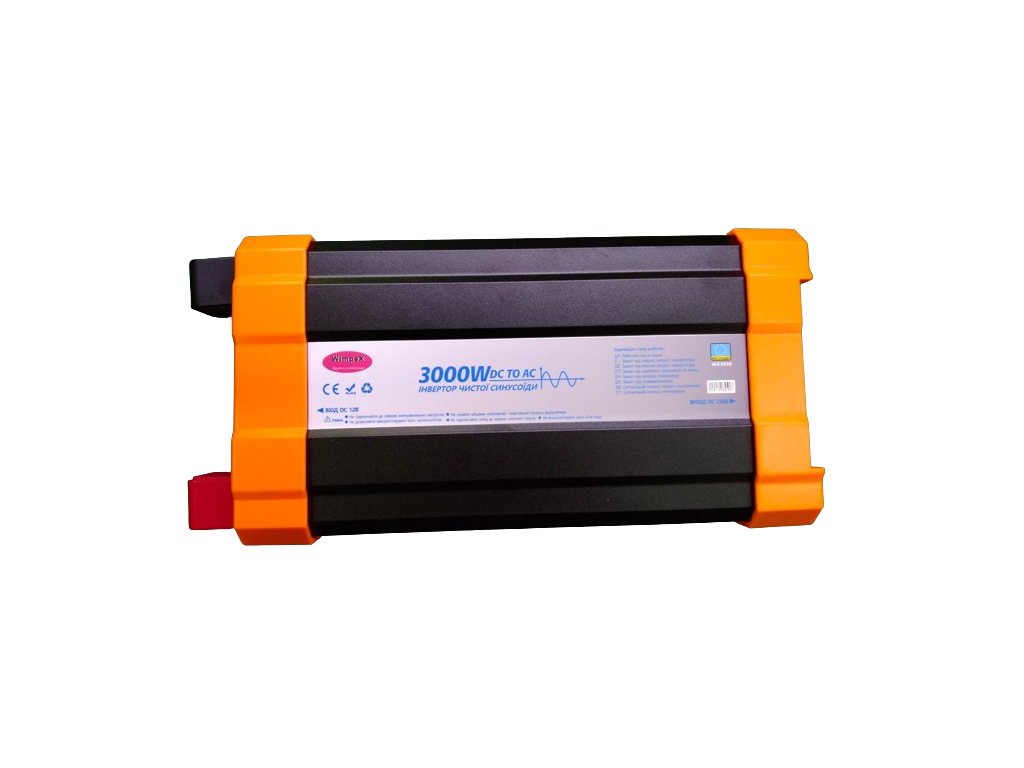 Преобразователь напряжения с чистой синусоидой Wimpex WX-3030 Pure sine wave UPS 3000W 12V - фото 1 Преобразователь напряжения с чистой синусоидой Wimpex WX-3030 Pure sine wave UPS 3000W 12V - фото 1