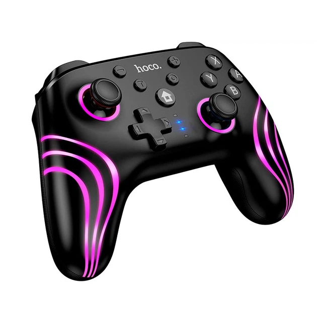 Геймпад беспроводной Hoco GA2 800mAh Switch 1/2.PC Unicorn Multi-Function Wireless Game Controller Black