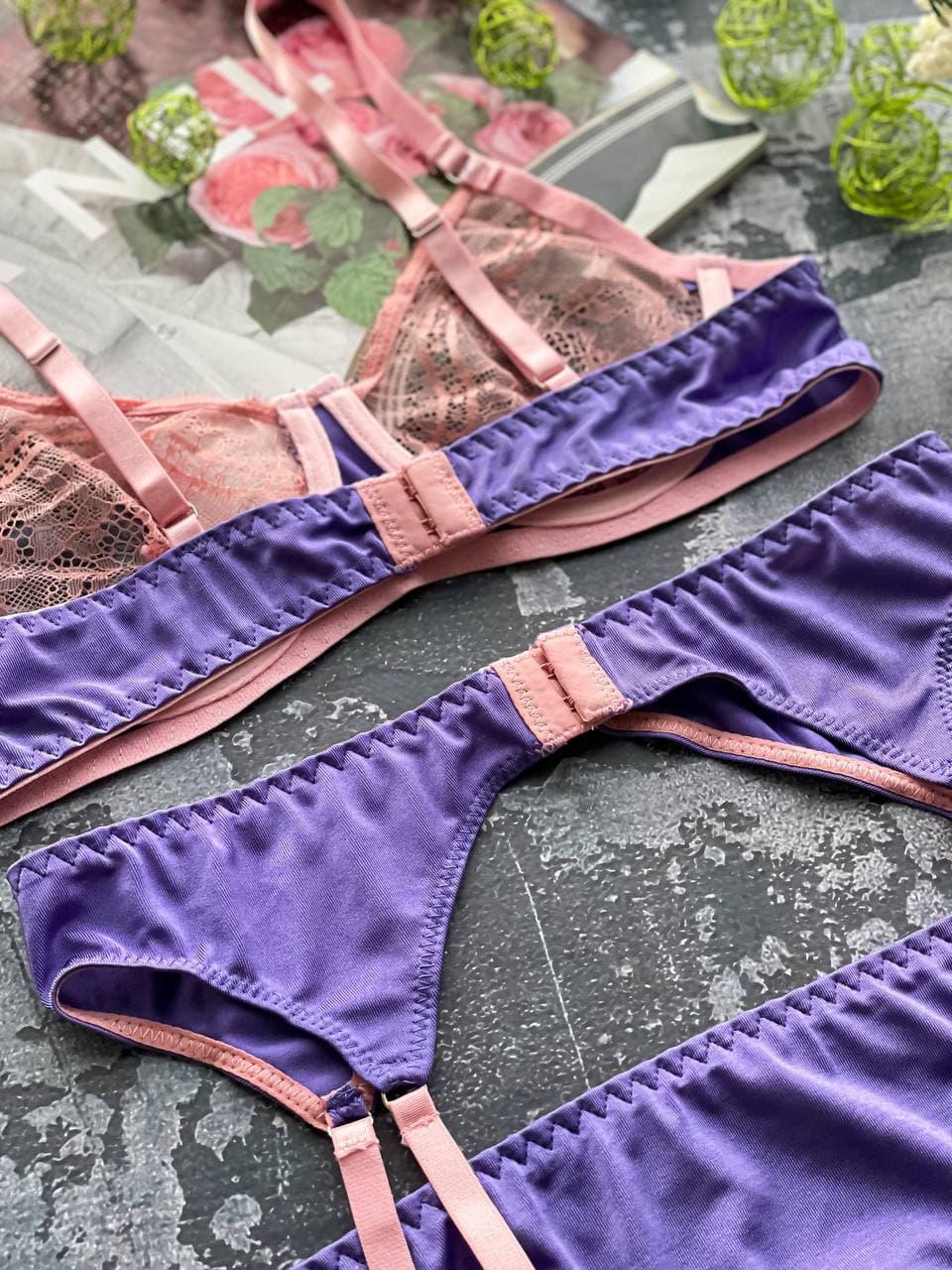 Нижня білизна DO2117 M Рожевий/Фіолетовий - фото 10