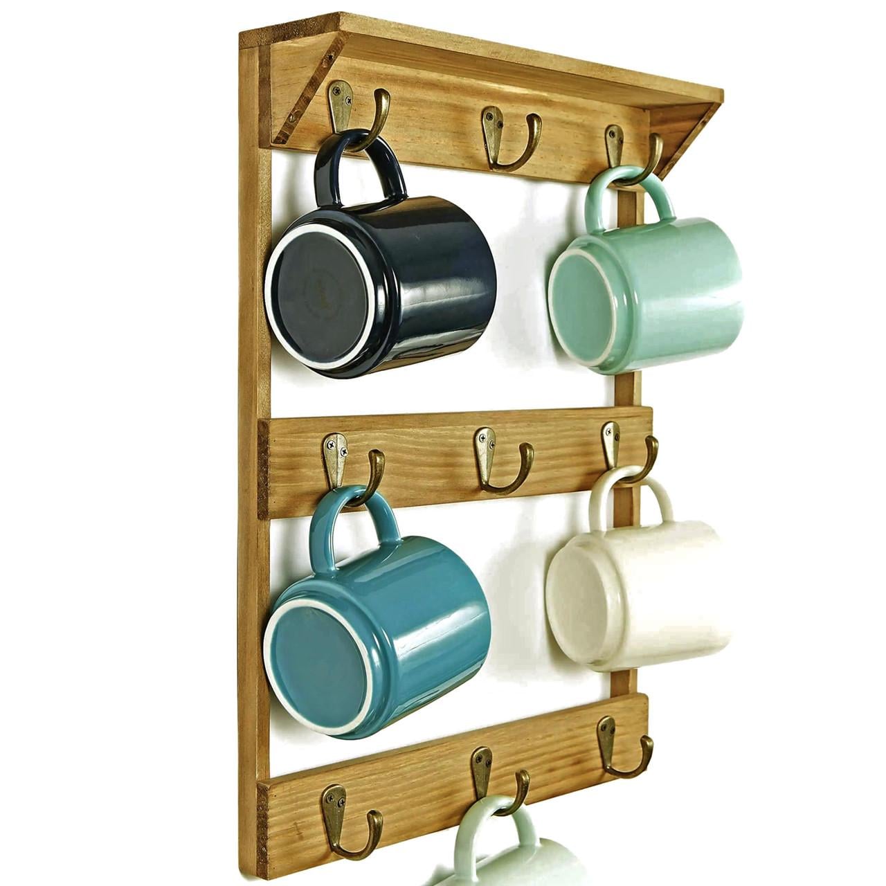 Органайзер для кружек из дерева Драхти Сиена (СДК-007305)