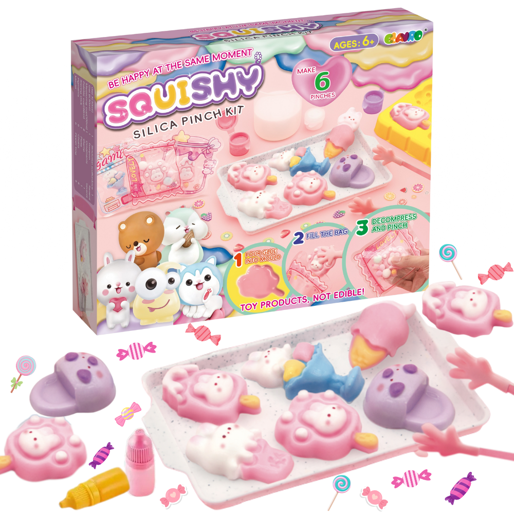 Набір для виготовлення сквішів Створи сквіш сам Таба лапок антистресів дитячий 6 шт. (9003) - фото 4