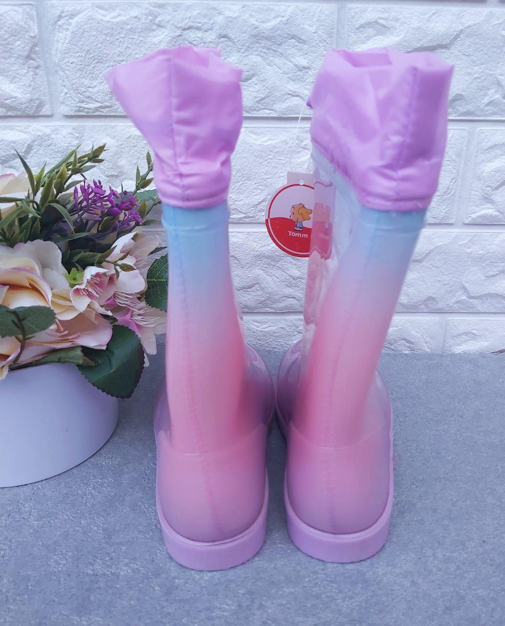 Гумові чоботи для дівчинки TOM.M 1135 р. 30 18,2 см (1135) - фото 3
