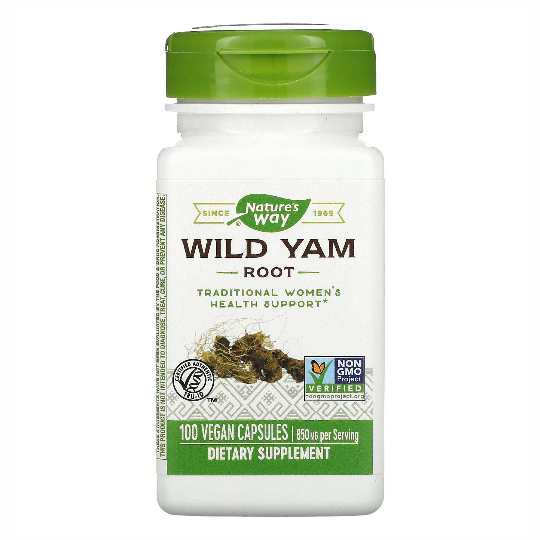 Натуральная добавка Wild Yam 100 vcaps (2022-10-0609)