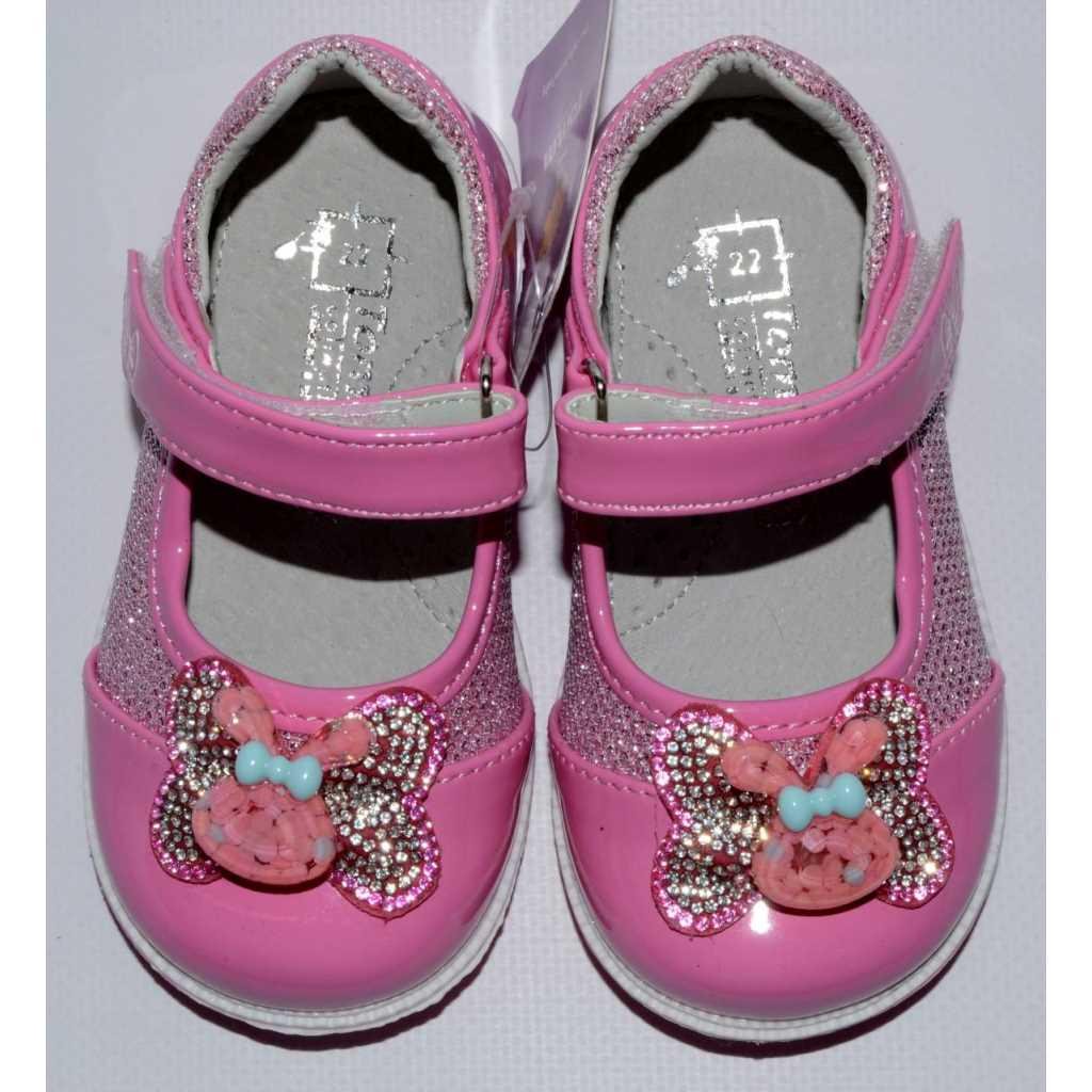 Туфлі для дівчинки Tom.m 105-5080-09 р. 24 15 см Рожевий (105-5080-09-24) - фото 5