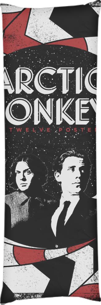Подушка дакимакура Arctic Monkeys 1 40x100 см (14106380)