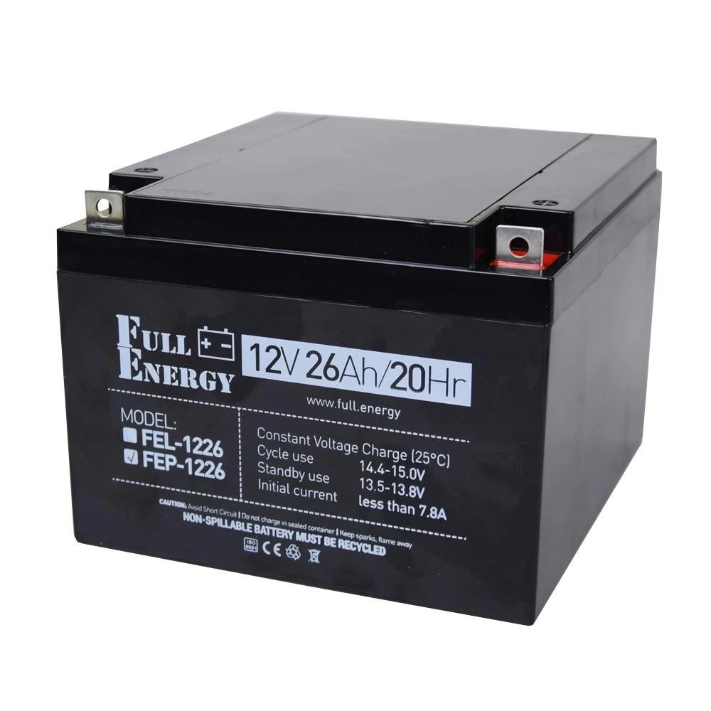 Батарея акумуляторна свинцево-кислотна Full Energy FEP-1226 26 А/г 12В (3040027100)