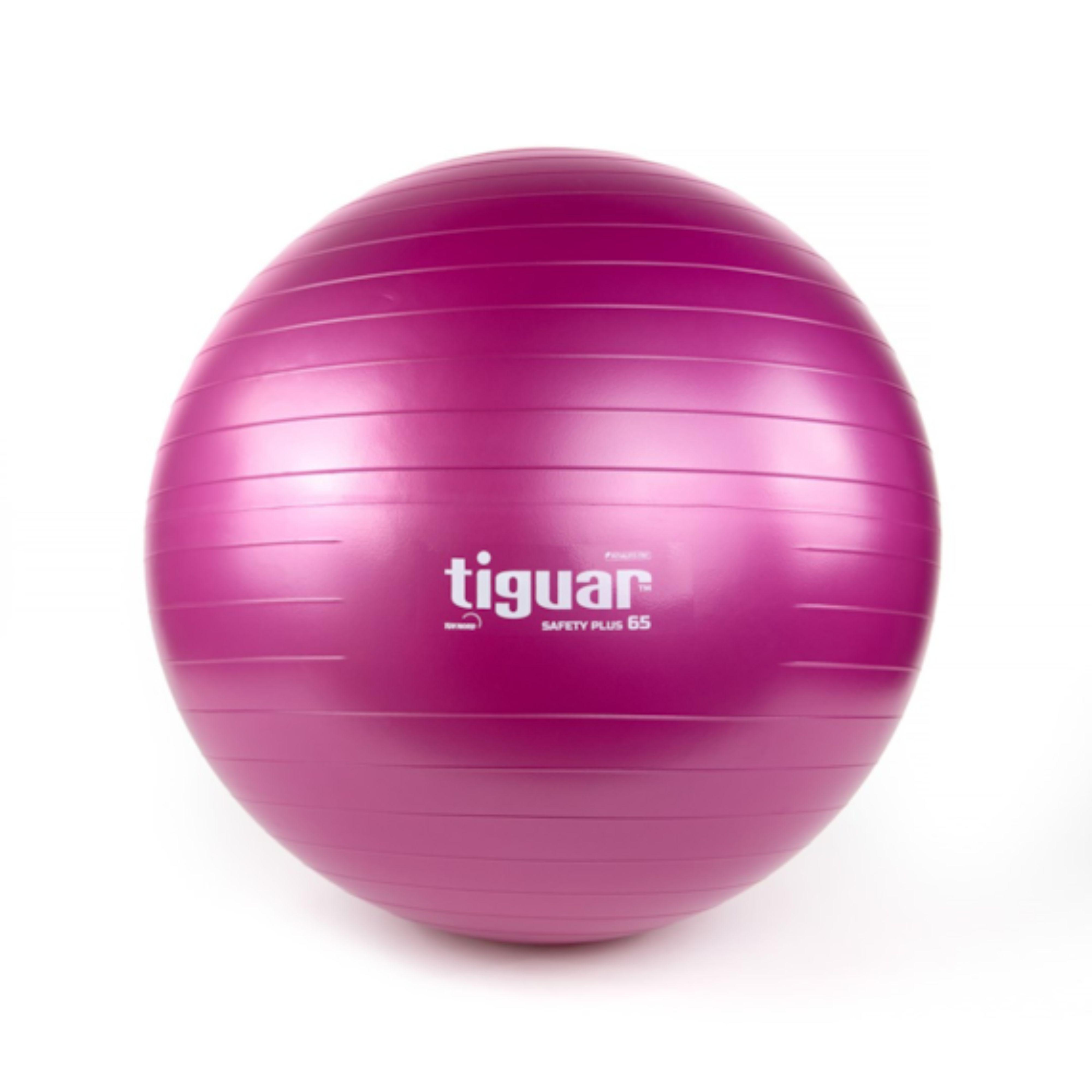 Фітбол Tiguar Body Ball Safety Plus 65 см з антиковзними пражками (TI-SP0065S)