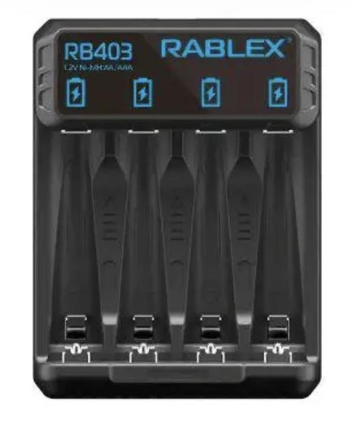 Зарядное устройство для аккумуляторов Rablex RB 403 АА/ААА (12460006)